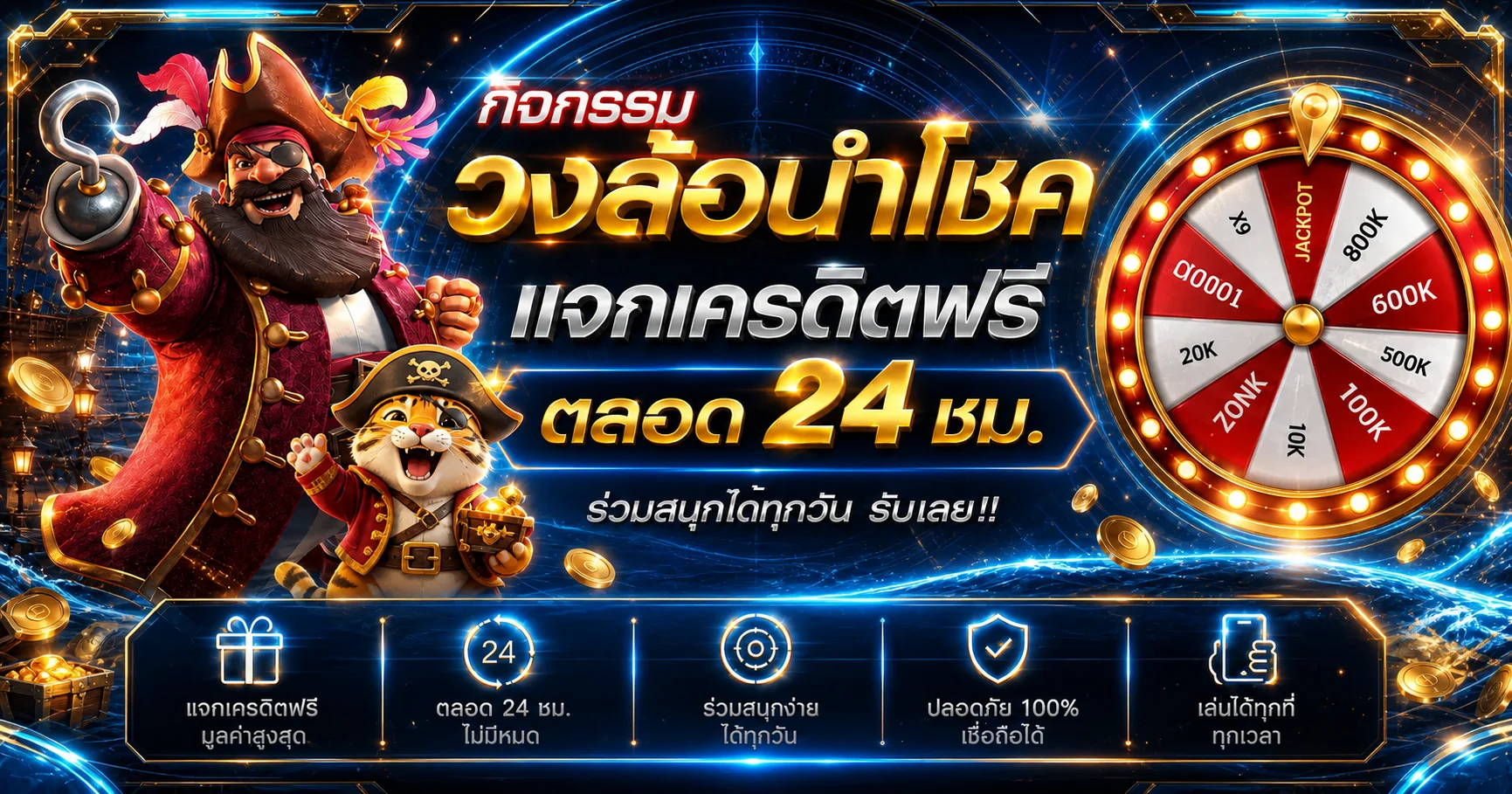 กิจกรรมวงล้อนำโชคในธีม IRONBET168